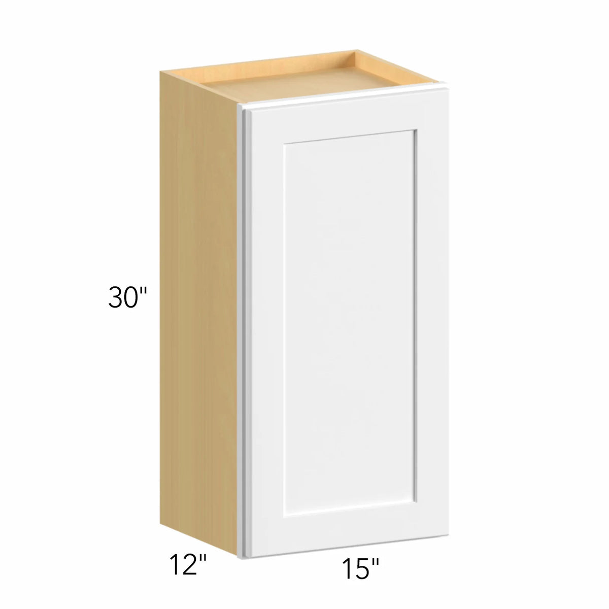 IGOU Allure Galaxy Frost 15"W x 30"H Single Door Wall | IG W1530
