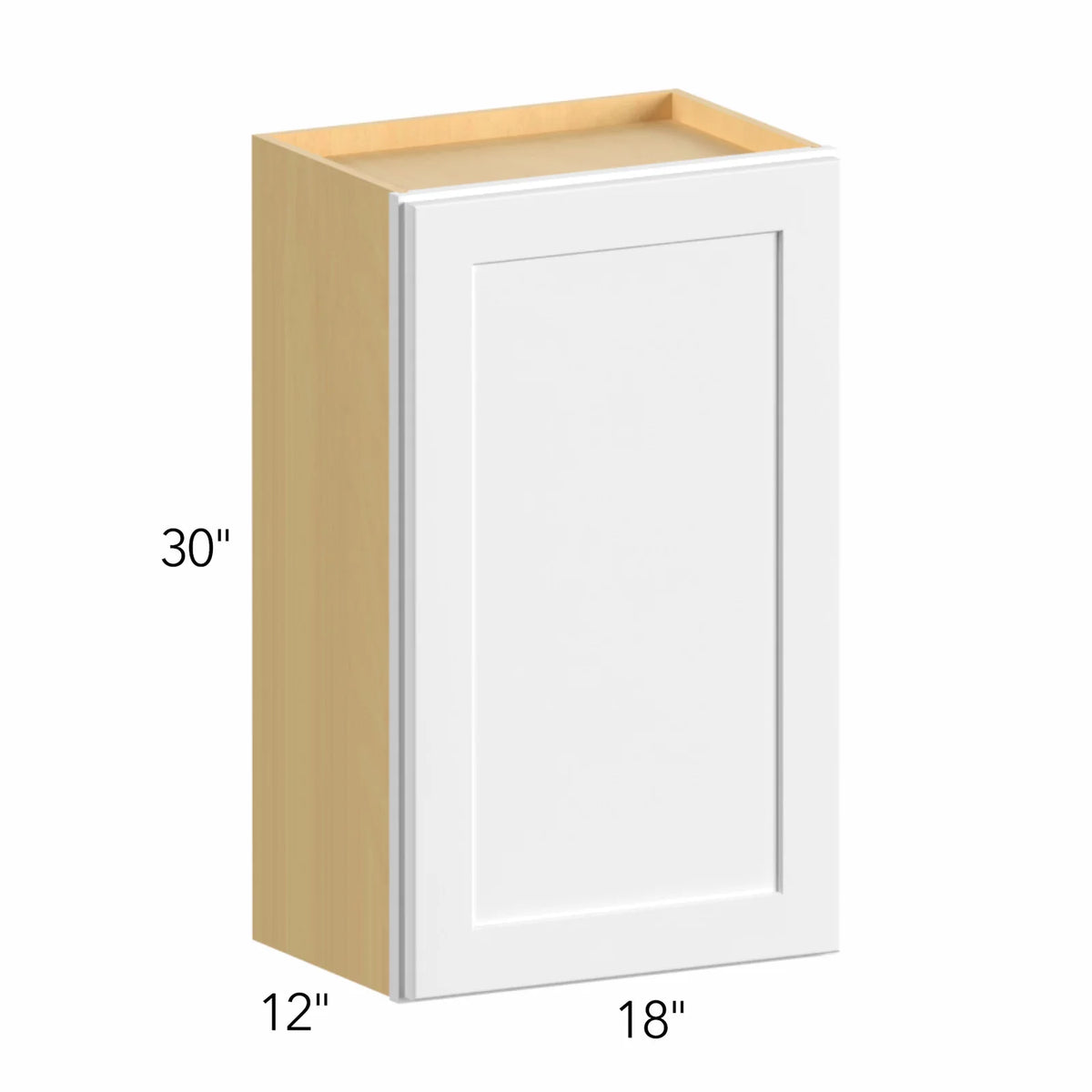 IGOU Allure Galaxy Frost 18"W x 30"H Single Door Wall | IG W1830