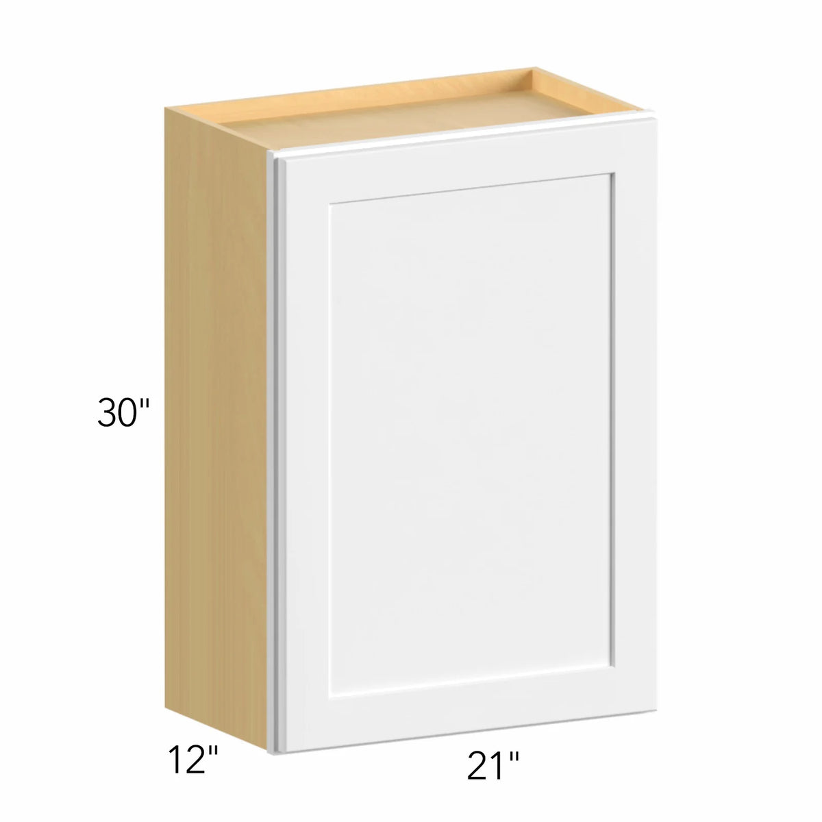 IGOU Allure Galaxy Frost 21"W x 30"H Single Door Wall | IG W2130