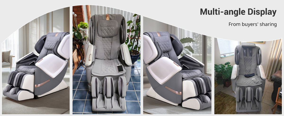 4D Massage Chair 4D+2D Dual Mechanism Zero Gravity with Heat