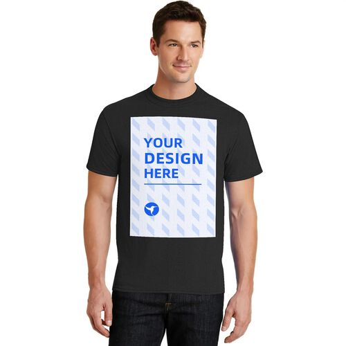 Custom T-Shirt with Your Graphic Text - Front Side Personalized DTF Print