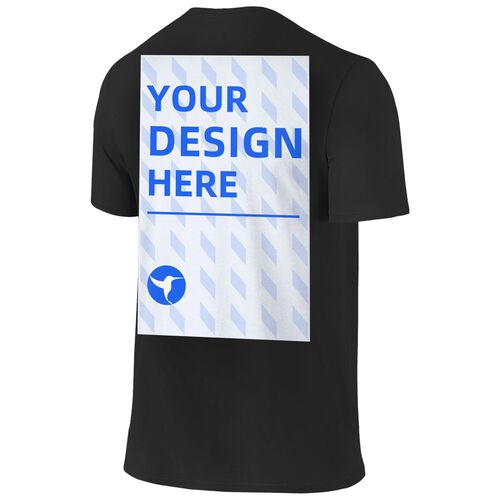 Custom Two-Sided T-Shirt with Your Graphic Text - Personalized Double Sided DTF Print