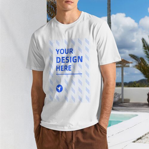 Custom T-Shirt with Your Graphic Text - Front Side Personalized DTF Print