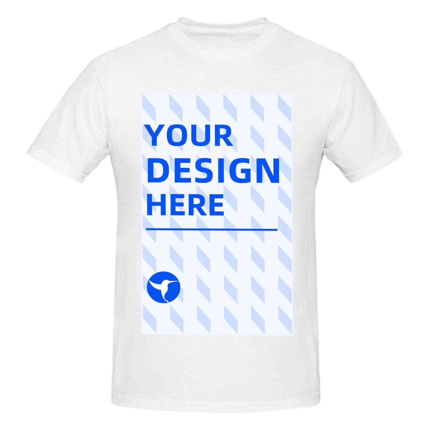 Custom Two-Sided T-Shirt with Your Graphic Text - Personalized Double Sided DTF Print