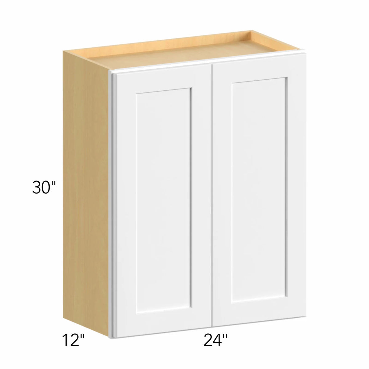 IGOU Allure Galaxy Frost 24"W x 30"H Double Door Wall | IG W2430