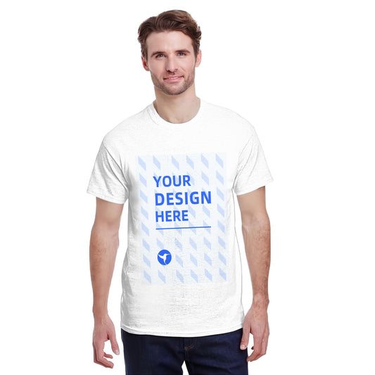Custom T-Shirt with Your Graphic Text - Front Side Personalized DTF Print