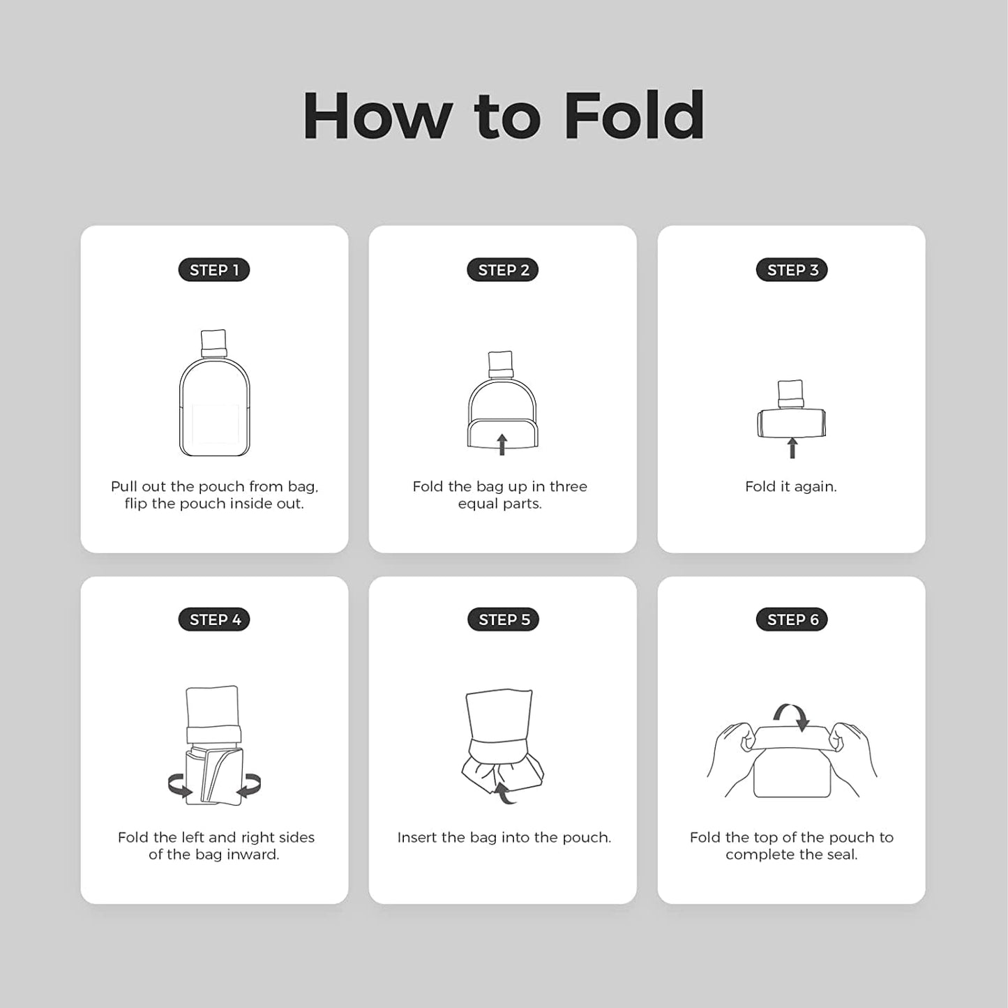 Custom Packable Backpack with Your Logo - Personalized Lightweight Foldable Daypack - Custom DTF Print Hiking & Travel Backpack