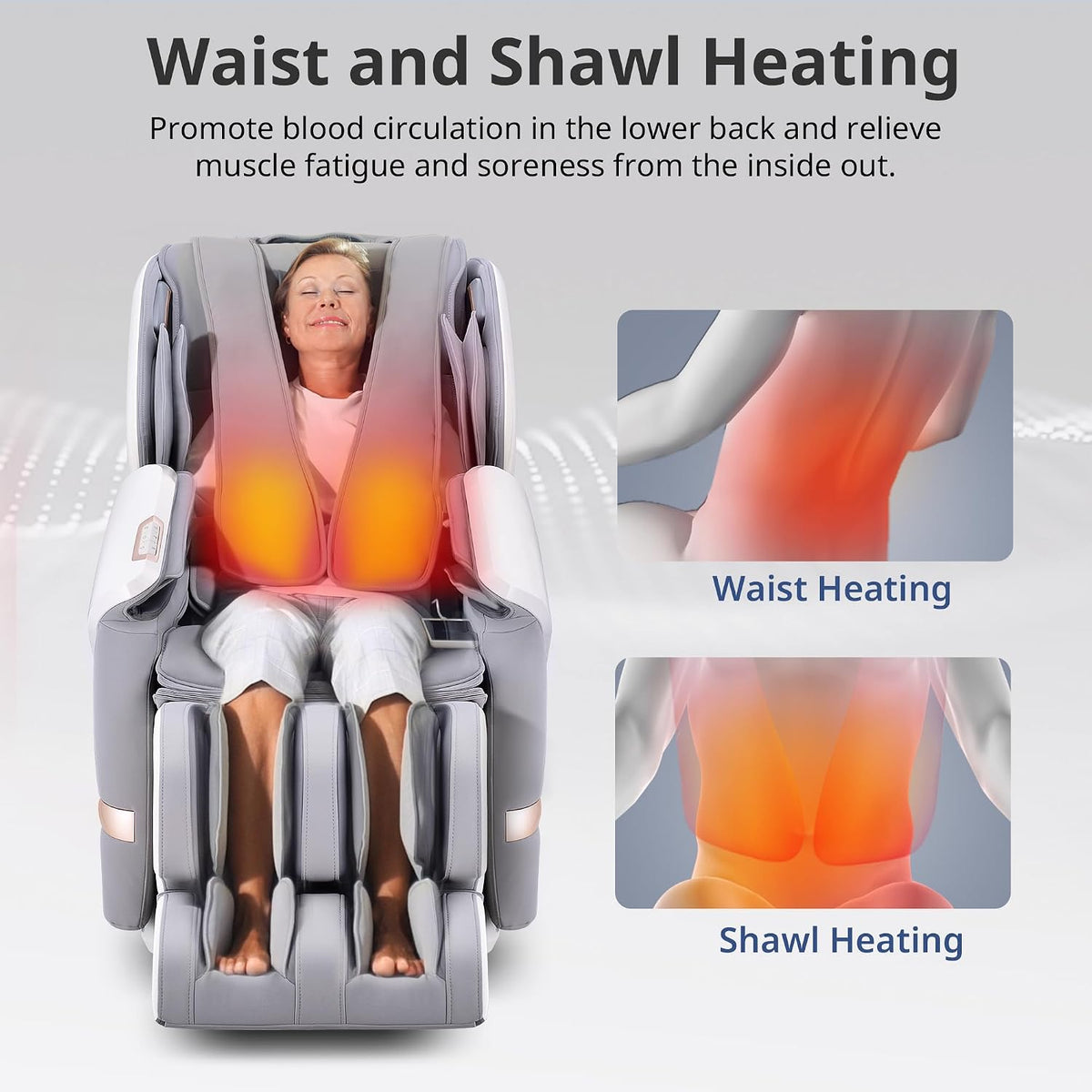 4D Massage Chair 4D+2D Dual Mechanism Zero Gravity with Heat