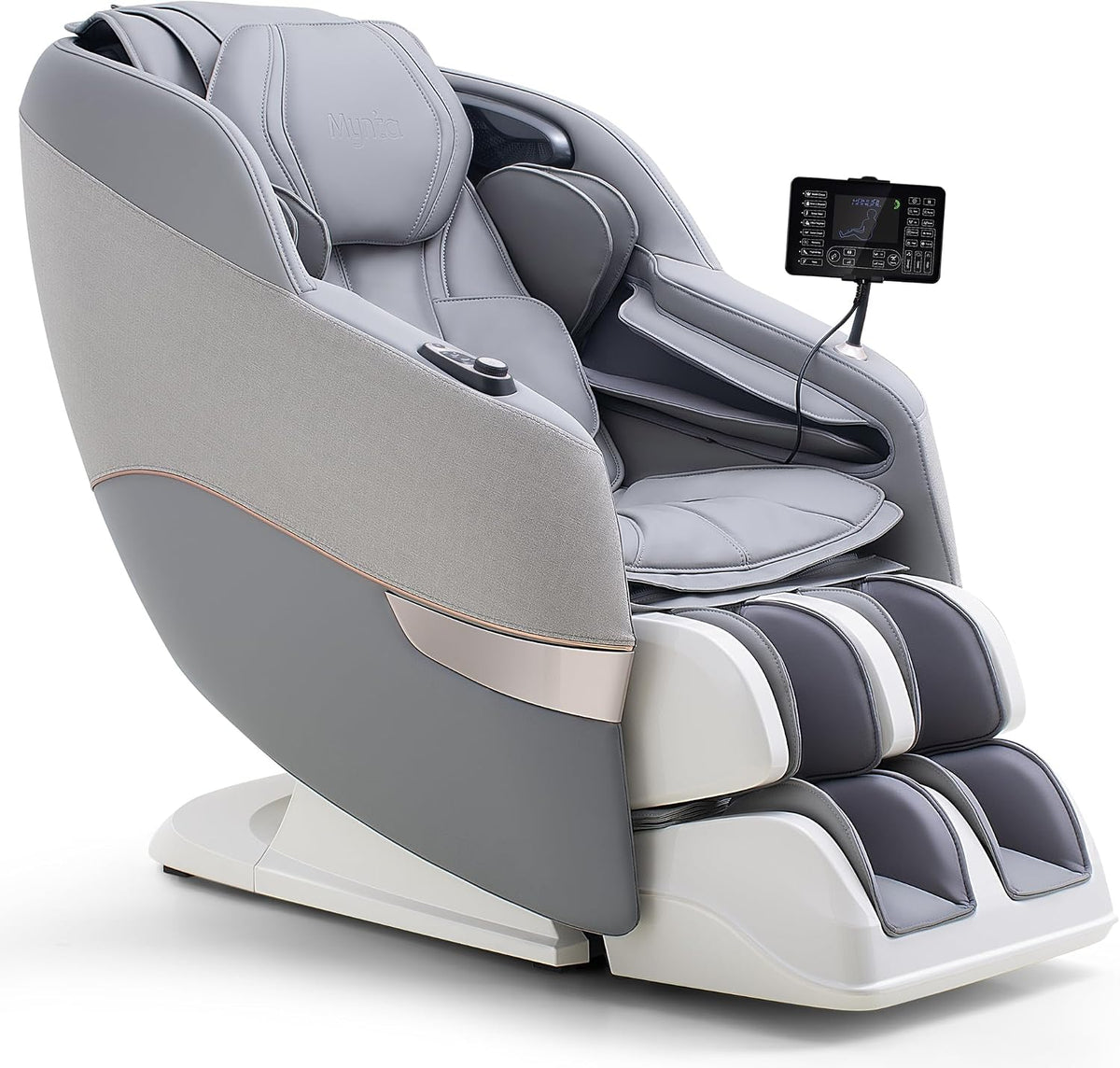 4D Massage Chair Full Body, 170° Flexible SL Track Shiatsu Massage Chairs with Zero Gravity, Bluetooth Speaker, Airbags & Heating, MC1650