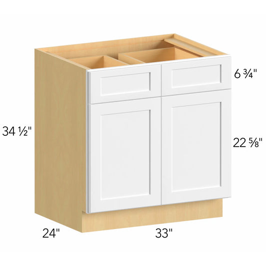 Allure Galaxy Frost 33"W Base Cabinet | GF B33