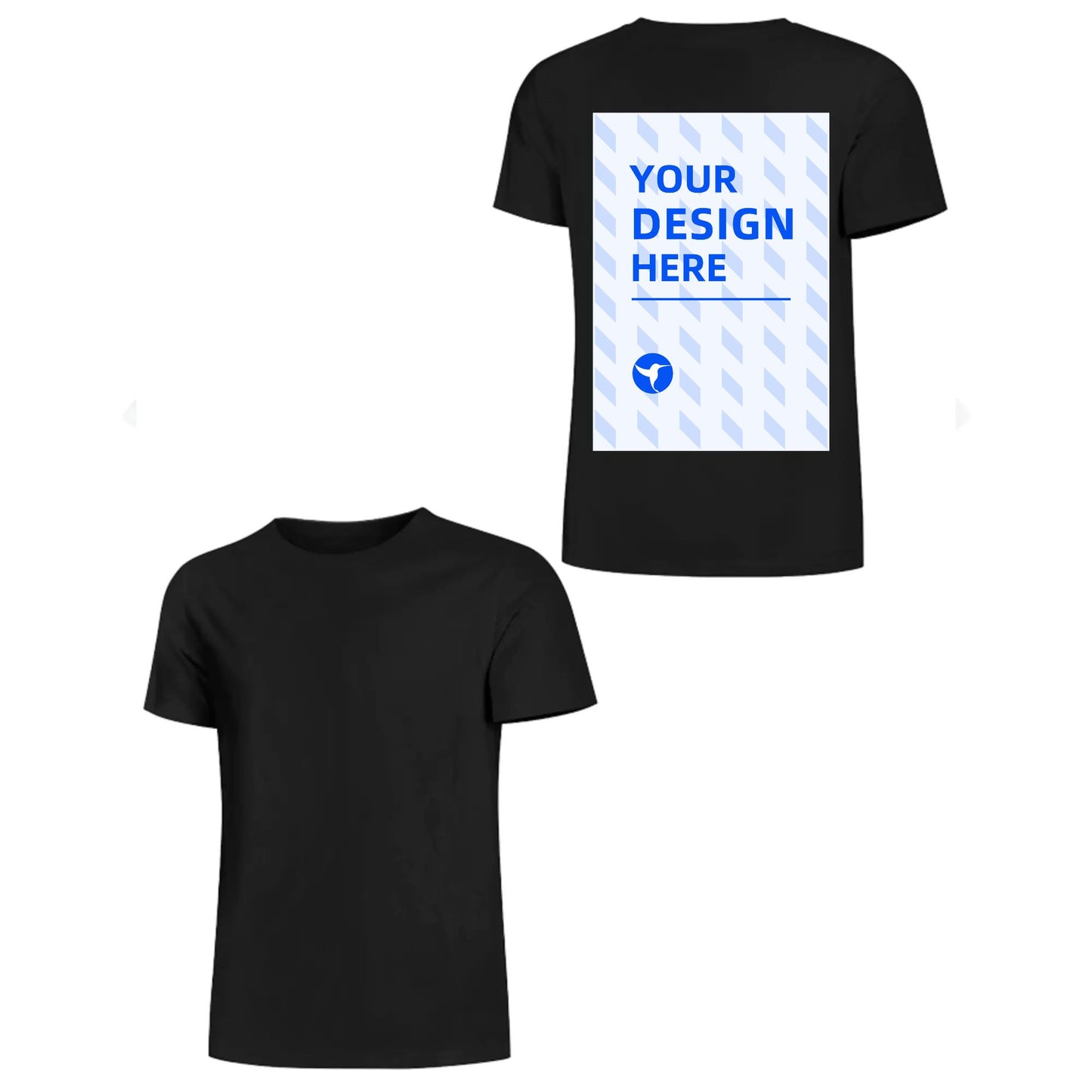 Custom T-Shirt with Your Graphic Text - Back Side Personalized DTF Print