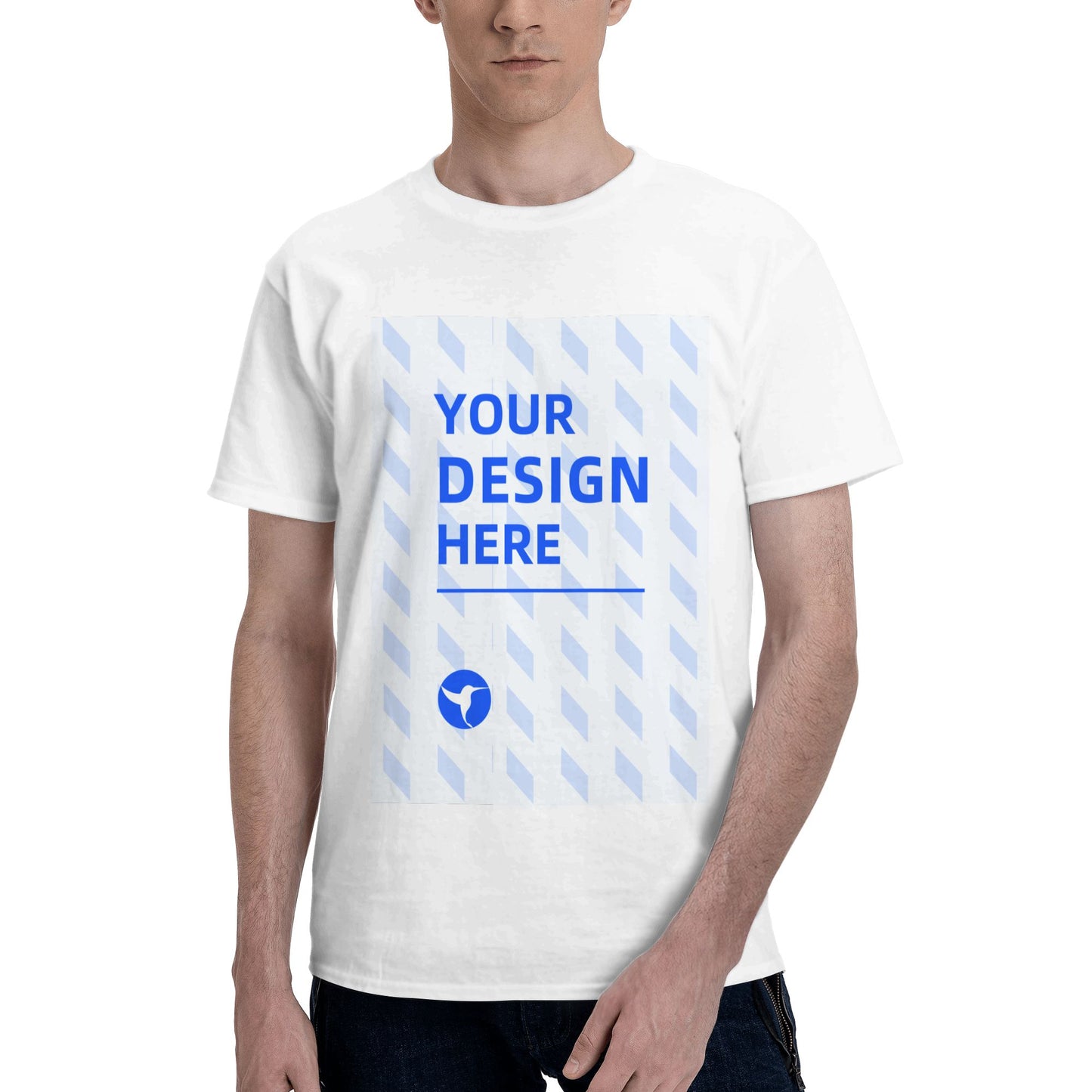 Custom T-Shirt with Your Graphic Text - Front Side Personalized DTF Print