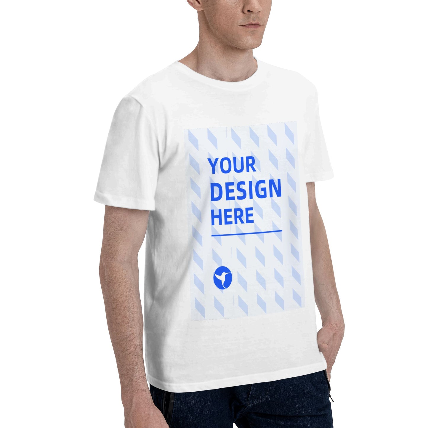 Custom T-Shirt with Your Graphic Text - Front Side Personalized DTF Print