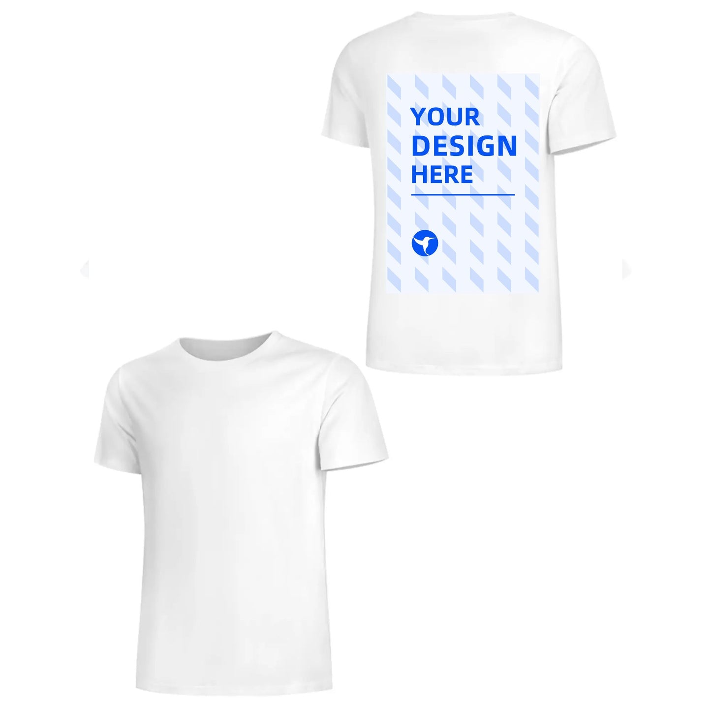 Custom T-Shirt with Your Graphic Text - Back Side Personalized DTF Print