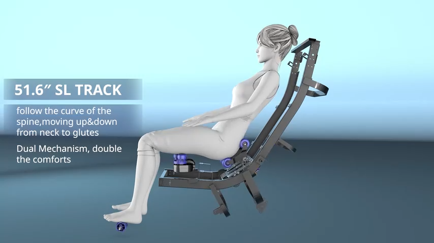 4D Massage Chair 4D+2D Dual Mechanism Zero Gravity with Heat